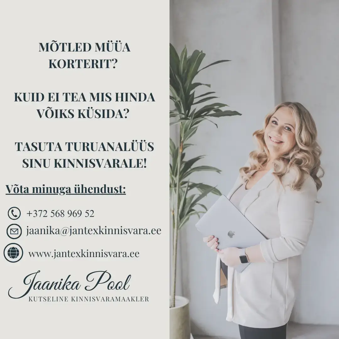 Tasuta turuanalüüs – kellele ja milleks?   Mida tähendab tasuta turuanalüüs ja kellele see on mõeldud?   Kui kodu müük […]
The post Tasuta turuanalüüs – kellele